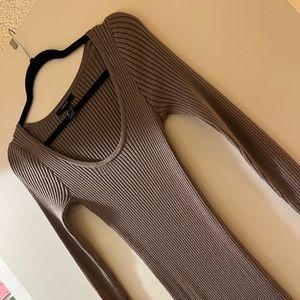 long sleeve sweater dress